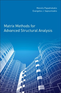 Couverture de l’ouvrage Matrix Methods for Advanced Structural Analysis