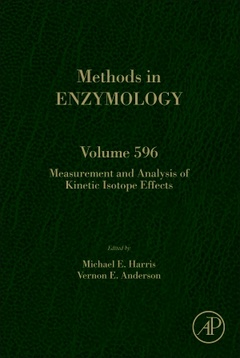 Cover of the book Measurement and Analysis of Kinetic Isotope Effects