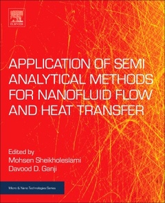 Couverture de l’ouvrage Applications of Semi-Analytical Methods for Nanofluid Flow and Heat Transfer
