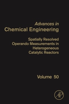 Couverture de l’ouvrage Spatially Resolved Operando Measurements in Heterogeneous Catalytic Reactors