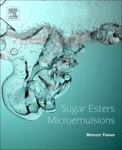 Couverture de l’ouvrage Sugar Esters Microemulsions