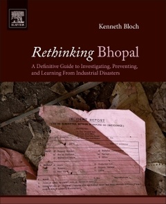 Couverture de l’ouvrage Rethinking Bhopal
