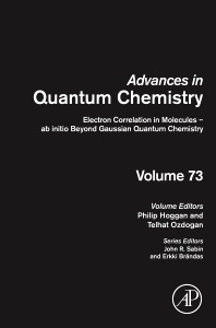 Couverture de l’ouvrage Electron Correlation in Molecules – ab initio Beyond Gaussian Quantum Chemistry