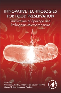 Couverture de l’ouvrage Innovative Technologies for Food Preservation