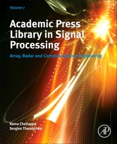 Couverture de l’ouvrage Academic Press Library in Signal Processing, Volume 7