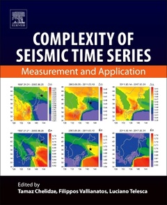 Cover of the book Complexity of Seismic Time Series