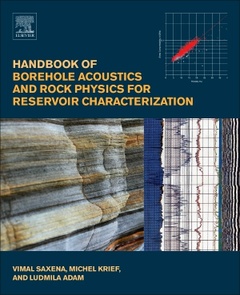 Couverture de l’ouvrage Handbook of Borehole Acoustics and Rock Physics for Reservoir Characterization
