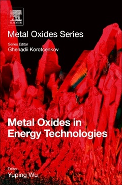 Couverture de l’ouvrage Metal Oxides in Energy Technologies