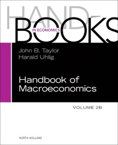 Cover of the book Handbook of Macroeconomics