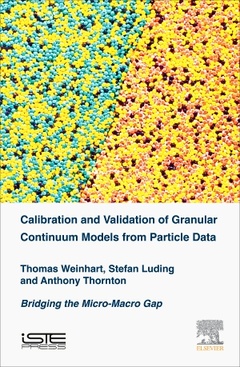 Couverture de l’ouvrage Calibration and Validation of Granular Continuum Models from Particle Data