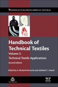 Couverture de l’ouvrage Handbook of Technical Textiles