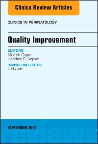 Couverture de l’ouvrage Quality Improvement, An Issue of Clinics in Perinatology