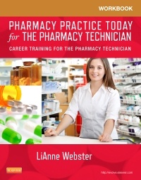 Cover of the book Workbook for Pharmacy Practice Today for the Pharmacy Technician