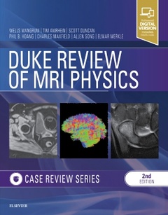 Couverture de l’ouvrage Duke Review of MRI Physics: Case Review Series