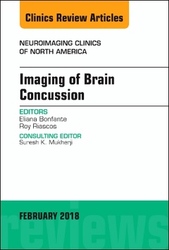 Couverture de l’ouvrage Imaging of Brain Concussion, An Issue of Neuroimaging Clinics of North America