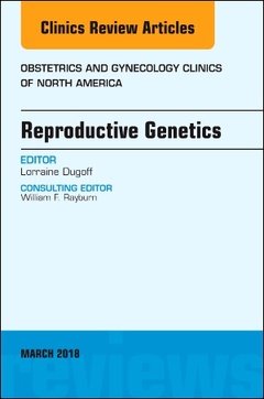 Cover of the book Reproductive Genetics, An Issue of Obstetrics and Gynecology Clinics
