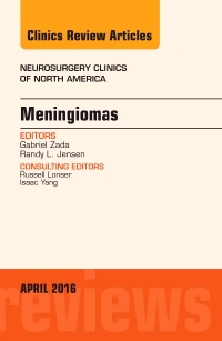 Couverture de l’ouvrage Meningiomas, An issue of Neurosurgery Clinics of North America