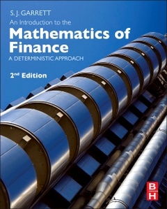 Couverture de l’ouvrage An Introduction to the Mathematics of Finance