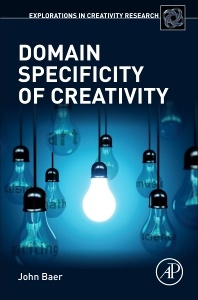 Cover of the book Domain Specificity of Creativity