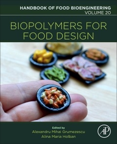 Couverture de l’ouvrage Biopolymers for Food Design