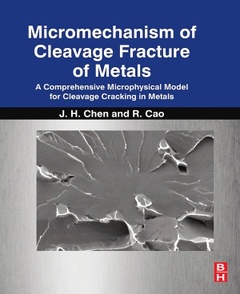 Couverture de l’ouvrage Micromechanism of Cleavage Fracture of Metals