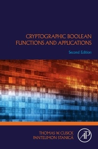 Cover of the book Cryptographic Boolean Functions and Applications