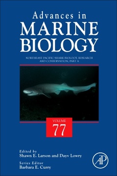 Couverture de l’ouvrage Northeast Pacific Shark Biology, Research and Conservation Part A