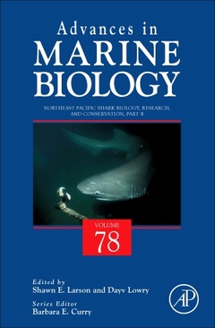 Couverture de l’ouvrage Northeast Pacific Shark Biology, Research and Conservation Part B