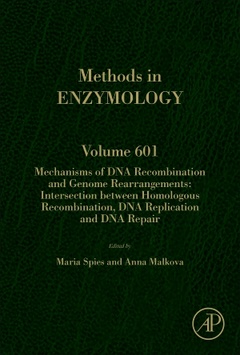 Couverture de l’ouvrage Mechanisms of DNA Recombination and Genome Rearrangements: Intersection Between Homologous Recombination, DNA Replication and DNA Repair