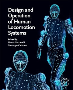 Couverture de l’ouvrage Design and Operation of Human Locomotion Systems