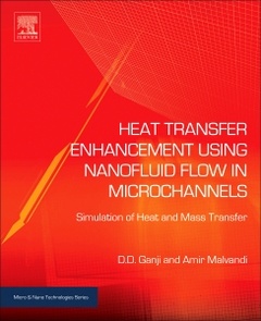 Cover of the book Heat Transfer Enhancement Using Nanofluid Flow in Microchannels