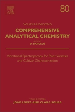 Cover of the book Vibrational Spectroscopy for Plant Varieties and Cultivars Characterization