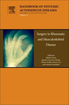 Couverture de l’ouvrage Surgery in Rheumatic and Musculoskeletal Disease