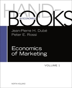 Couverture de l’ouvrage Handbook of the Economics of Marketing