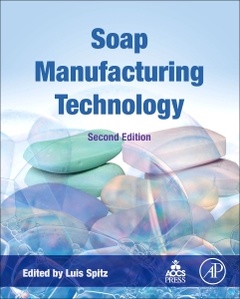 Couverture de l’ouvrage Soap Manufacturing Technology