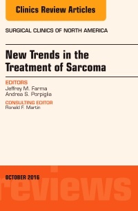 Couverture de l’ouvrage New Trends in the Treatment of Sarcoma: An Issue of Surgical Clinics of North America