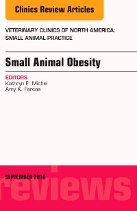 Couverture de l’ouvrage Small Animal Obesity, An Issue of Veterinary Clinics of North America: Small Animal Practice