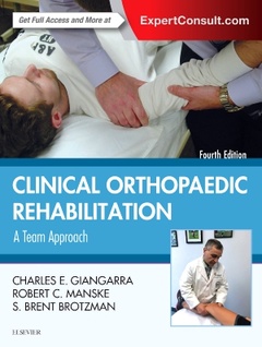 Couverture de l’ouvrage Clinical Orthopaedic Rehabilitation: A Team Approach
