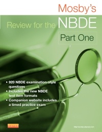 Couverture de l’ouvrage Mosby's Review for the NBDE Part I