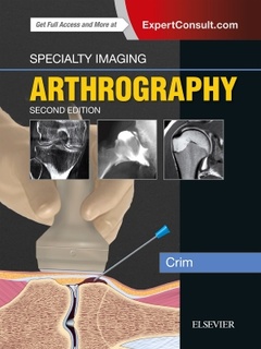 Couverture de l’ouvrage Specialty Imaging: Arthrography