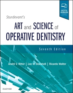 Couverture de l’ouvrage Sturdevant's Art and Science of Operative Dentistry