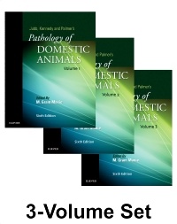 Couverture de l’ouvrage Jubb, Kennedy & Palmer's Pathology of Domestic Animals: 3-Volume Set