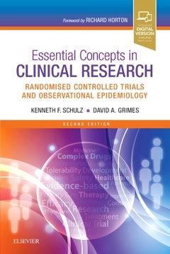 Couverture de l’ouvrage Essential Concepts in Clinical Research
