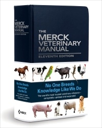 Couverture de l’ouvrage The Merck Veterinary Manual