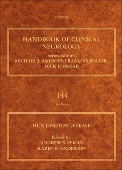 Couverture de l’ouvrage SPEC – Handbook of Clinical Neurology, Volume 144, Huntington Disease, 12-Month Access, eBook