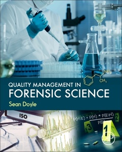 Couverture de l’ouvrage Quality Management in Forensic Science