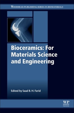 Couverture de l’ouvrage Bioceramics: For Materials Science and Engineering