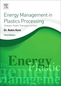 Couverture de l’ouvrage Energy Management in Plastics Processing