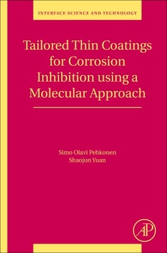 Couverture de l’ouvrage Tailored Thin Coatings for Corrosion Inhibition Using a Molecular Approach