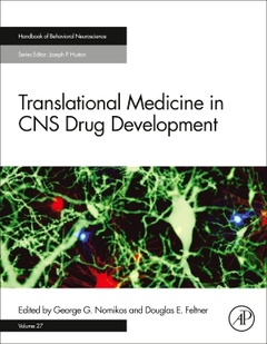 Couverture de l’ouvrage Translational Medicine in CNS Drug Development